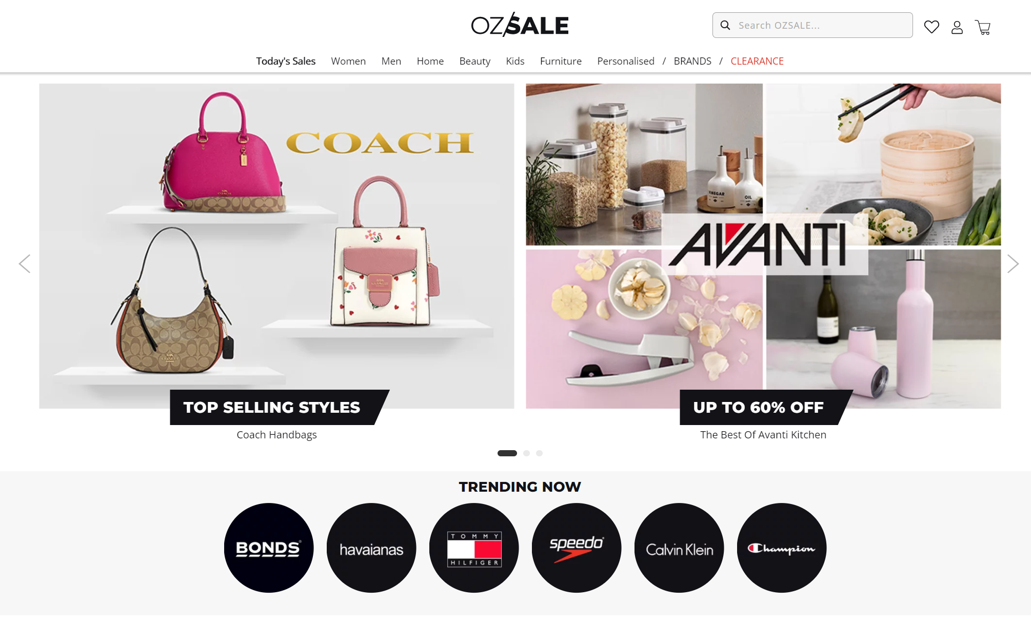 ozsale - eCommerce Website & Mobile Apps
