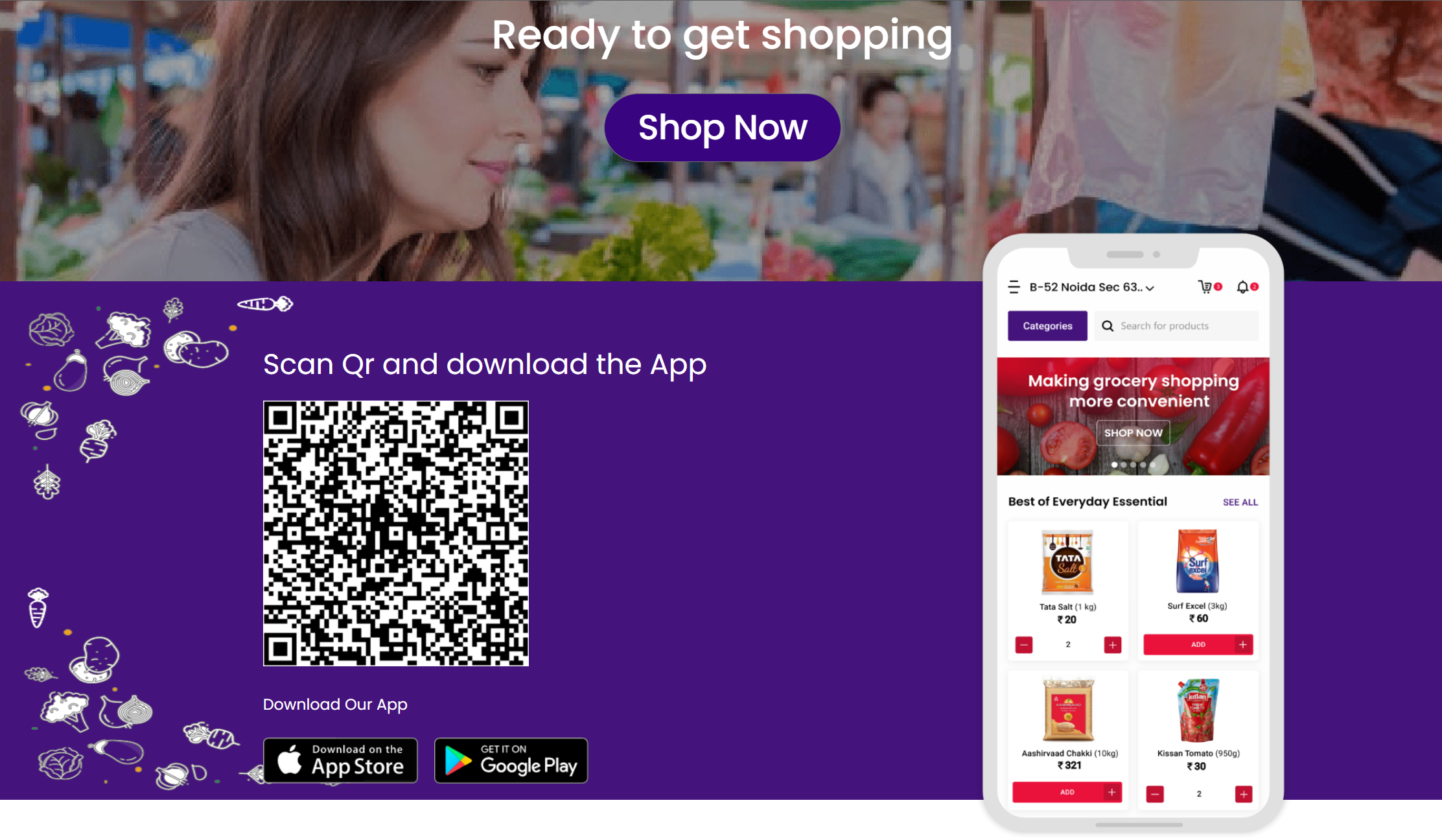 Devfresco - Online Grocery Supermarket App